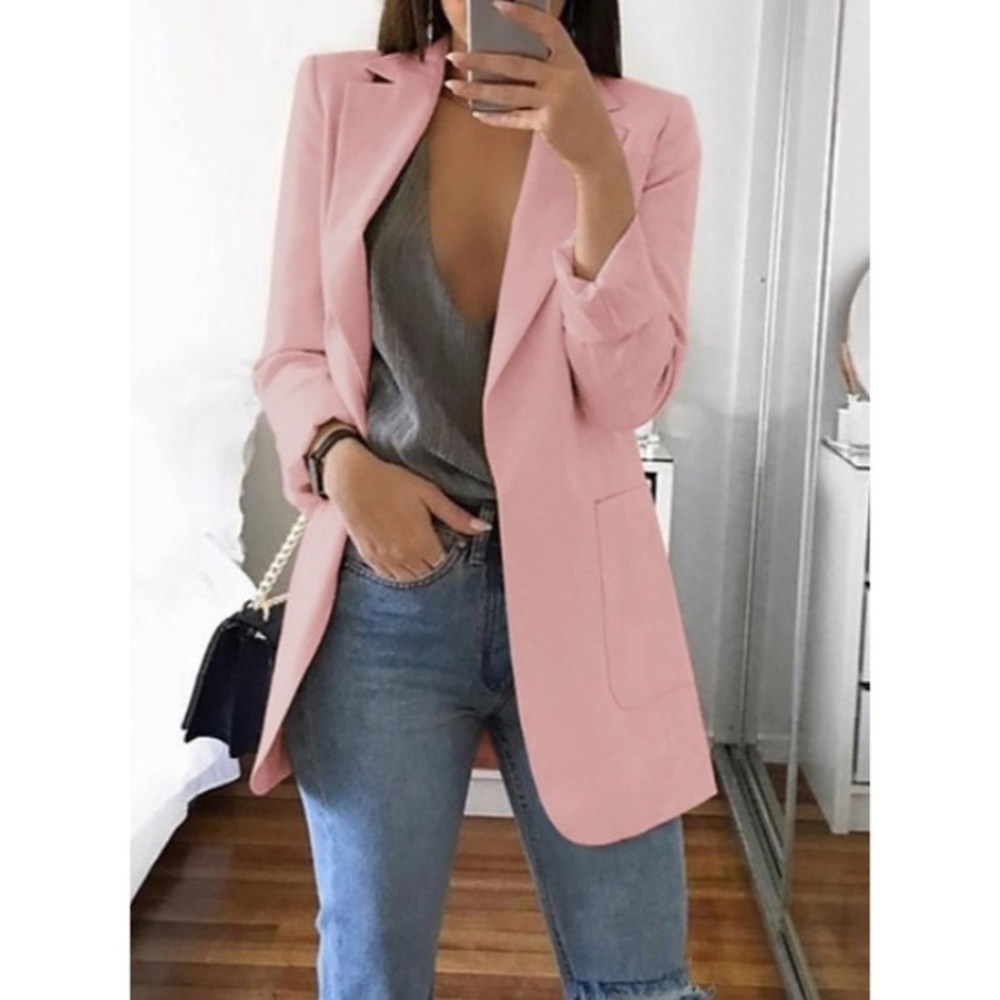 Oversized Pink Zara Blazer